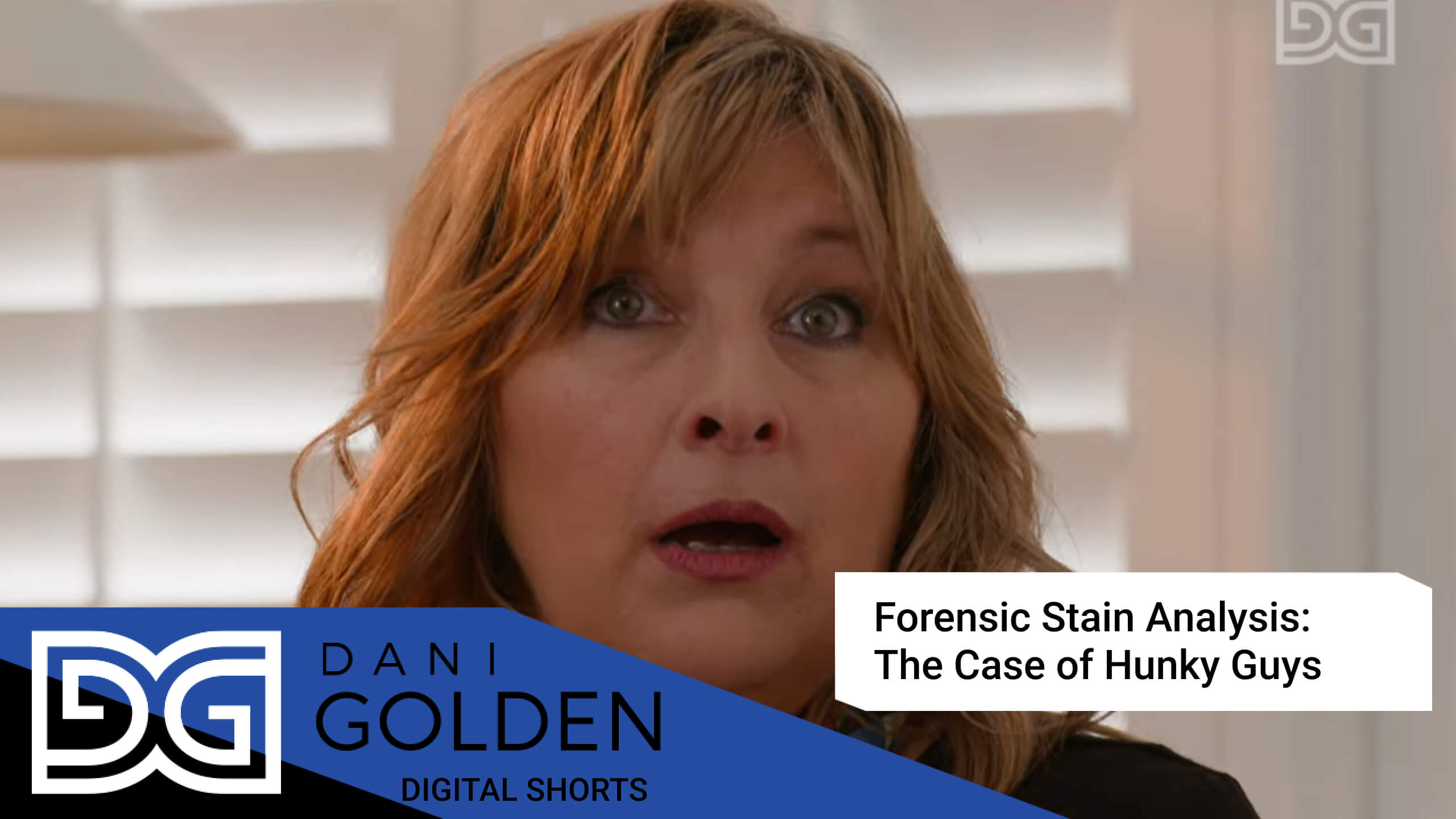 Forensic Stain Analysis The Case of Hunky Guys v2